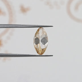 Yellow Old Mine Moval Loose Moissanite