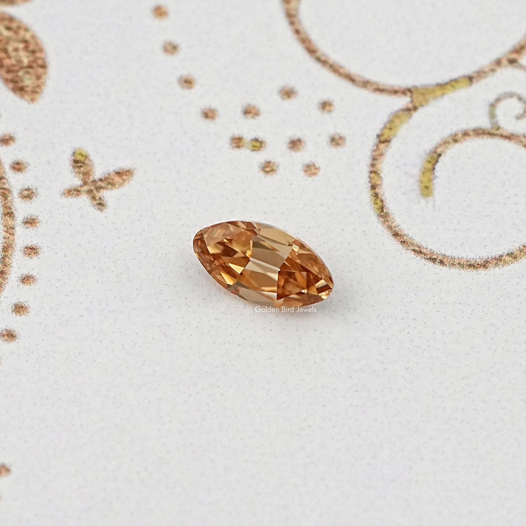 Old Mine Moval Cut Loose Moissanite