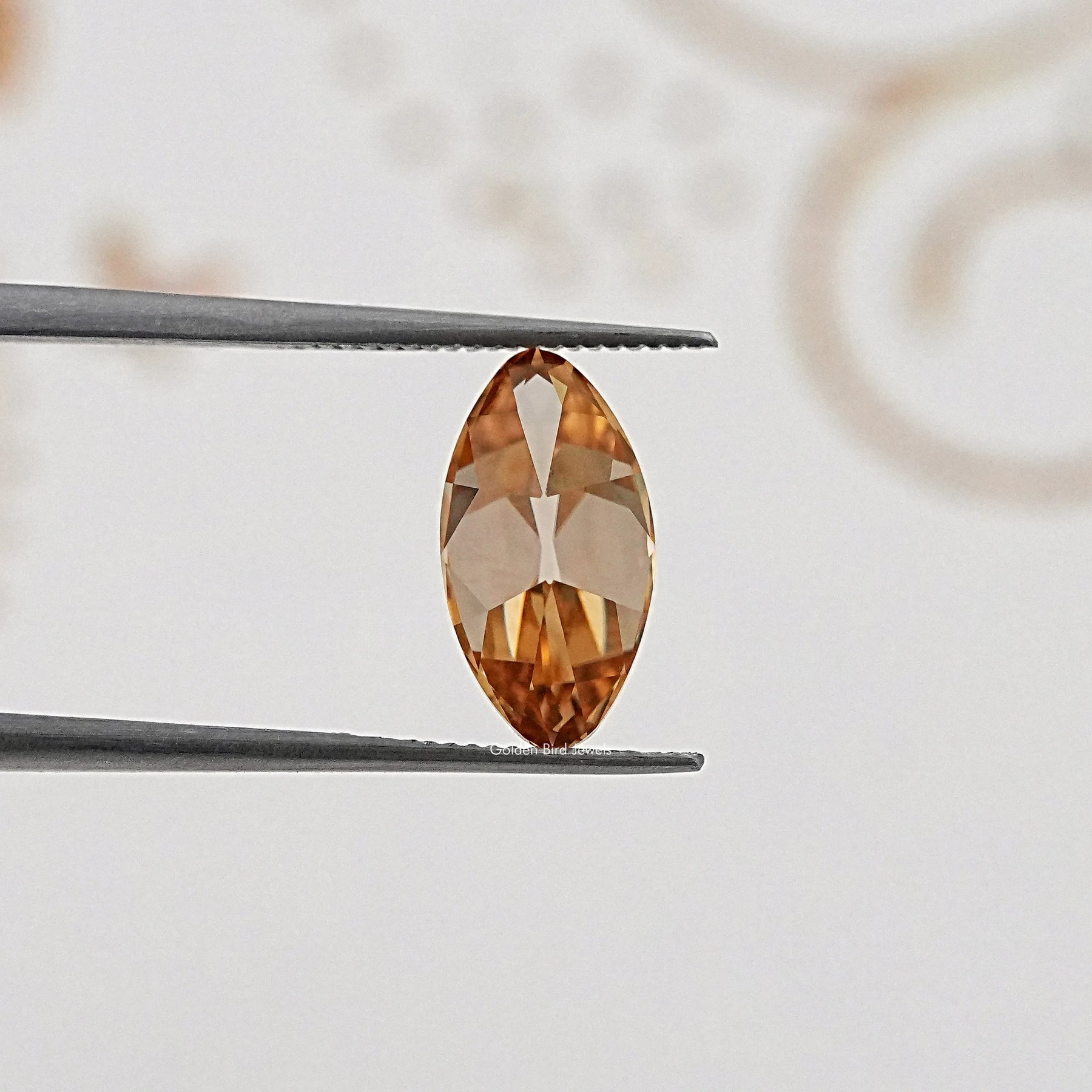 Old Mine Moval Cut Loose Moissanite