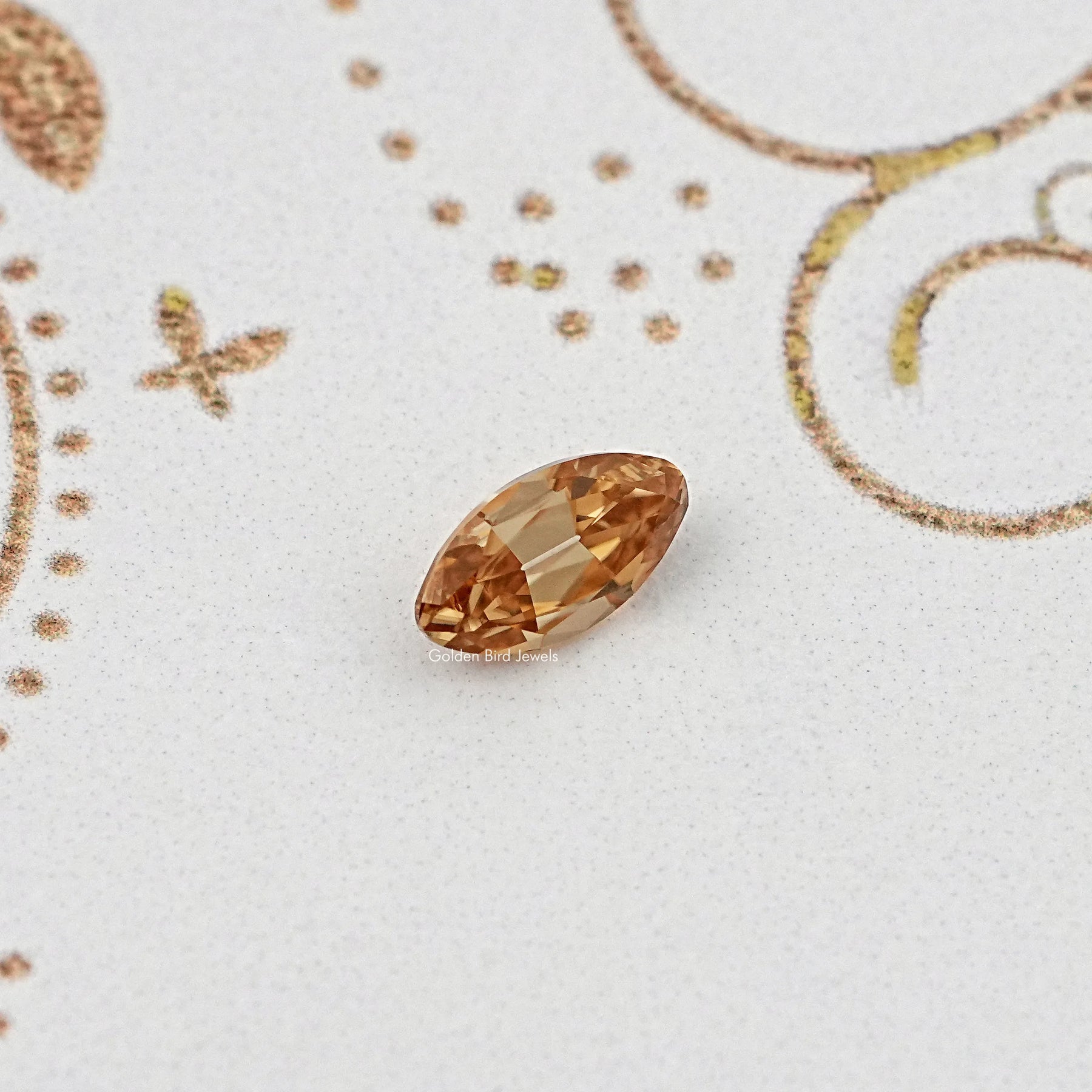 Old Mine Moval Cut Loose Moissanite