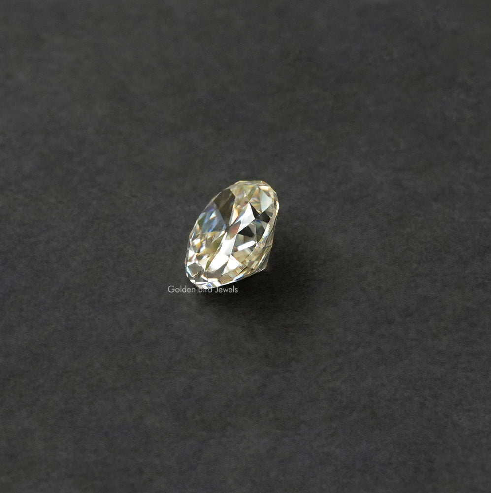 [Moissanite Old Mine Oval Loose Stone]-[Golden Bird Jewels]