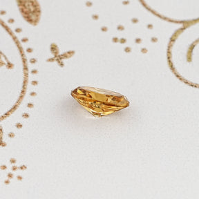 Champagne Old Mine Oval Loose Moissanite