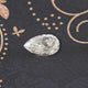Old Mine Pear Cut Loose Moissanite Stone
