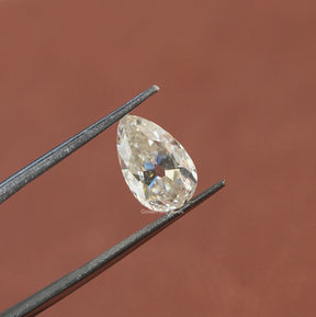 Loose Moissanite Old Mine Pear