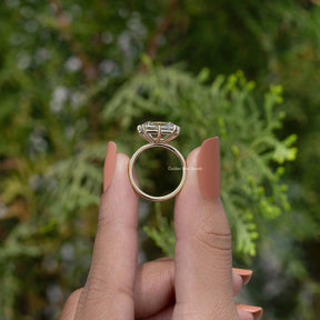 IGI Certified Old Mine Cushion Solitaire Ring