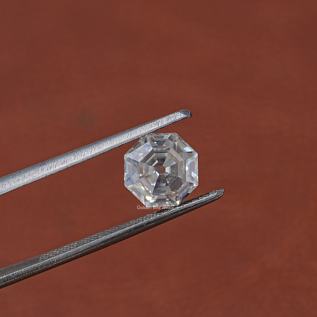View Of Old Single Cut Loose Moissanite