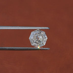 Colorless Old Single Cut Loose Moissanite