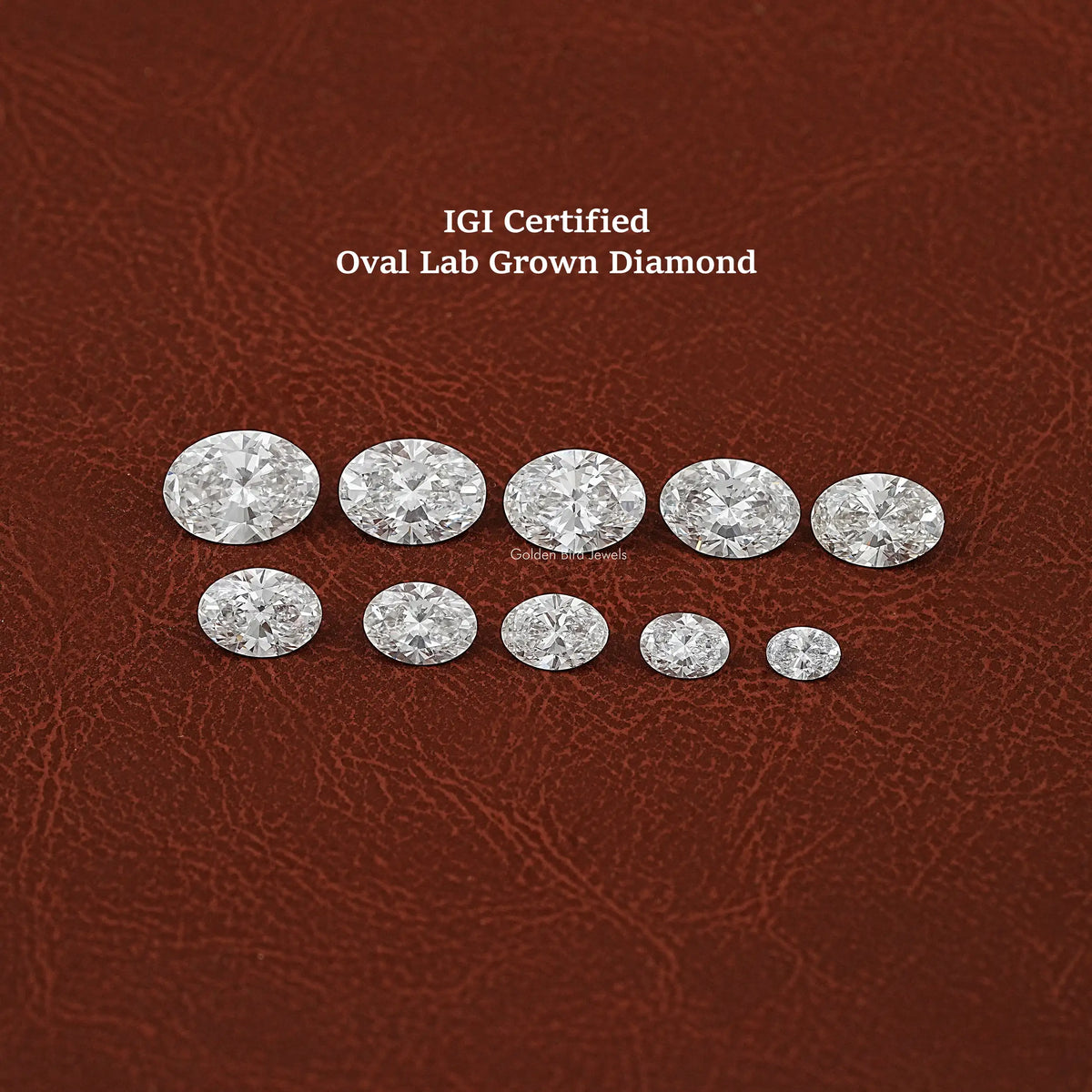 Oval Cut Lab Grown Loose Diamond