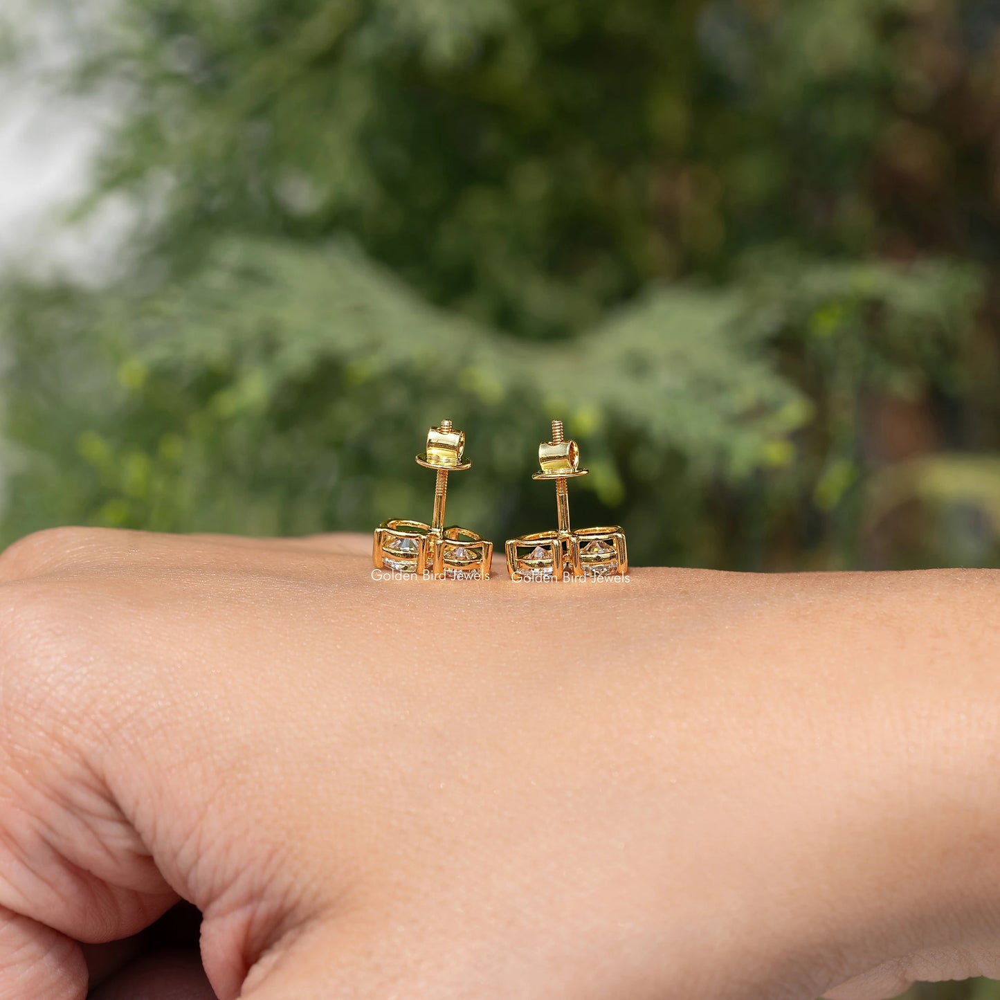 Toi Et Moi Lab Diamond Stud Earrings