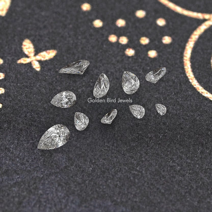 GIA Certified Pear Cut Loose Lab Diamond