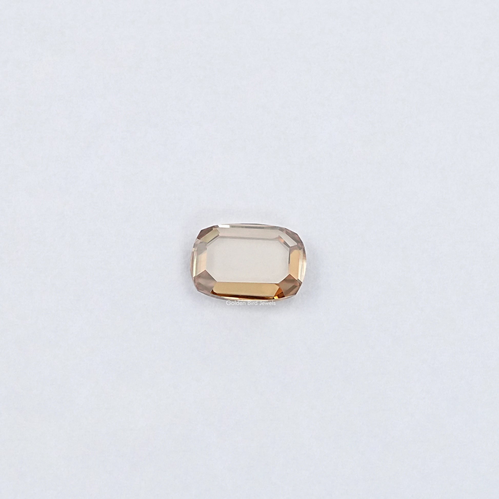 Close View Of Brown Cushion Cut Loose Stone