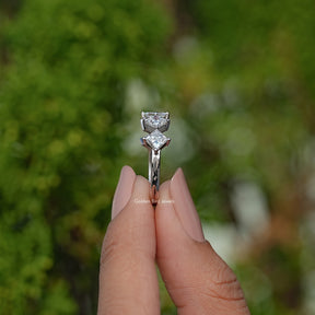 Princess Cut Lab Diamond Five Stone Ring