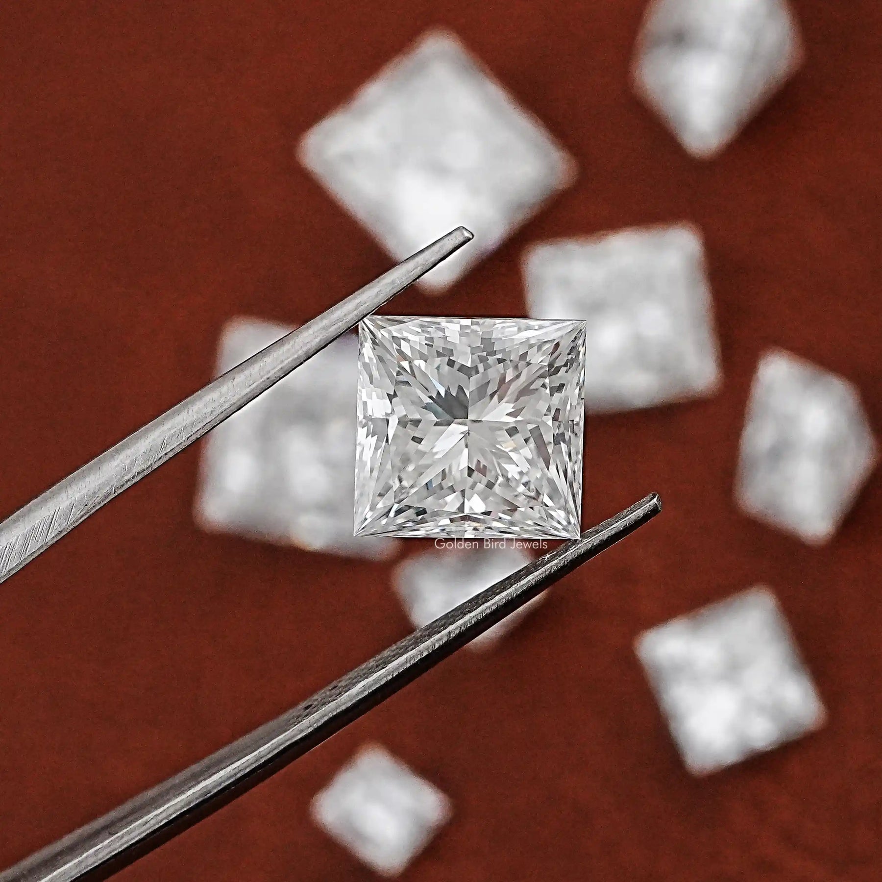 Lab Grown Princess Cut Loose Diamond