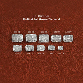 Lab Grown Radiant Cut Diamond