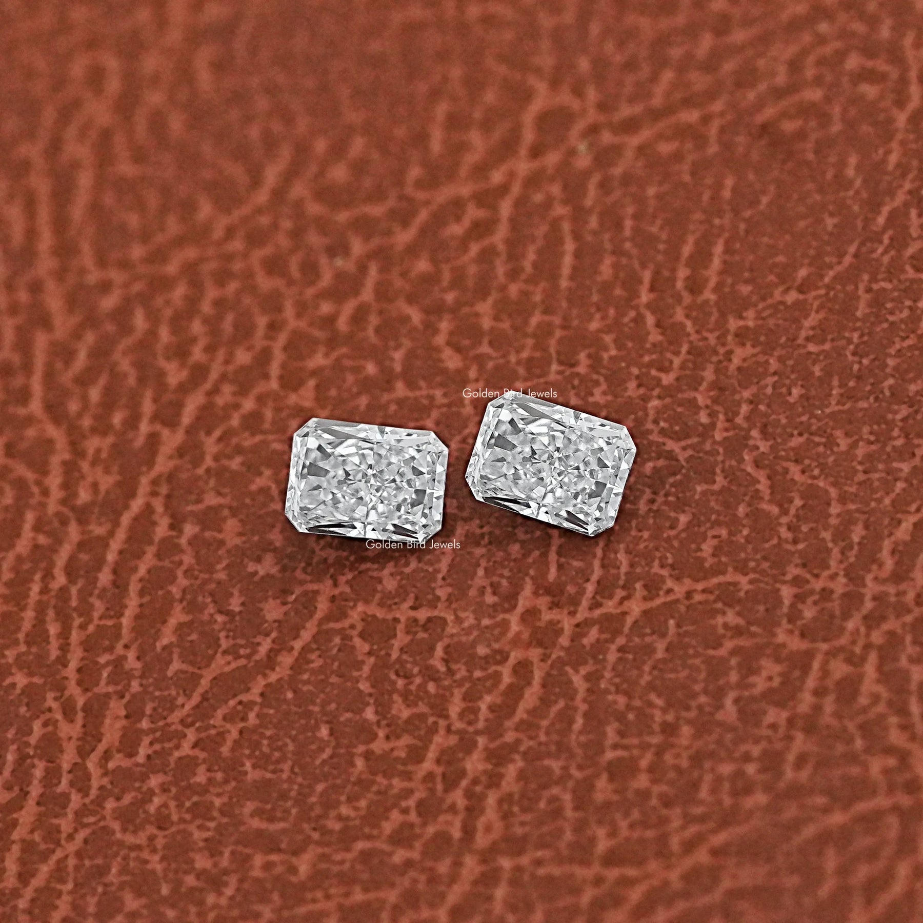 Radiant Cut Loose Diamond Matching Pair