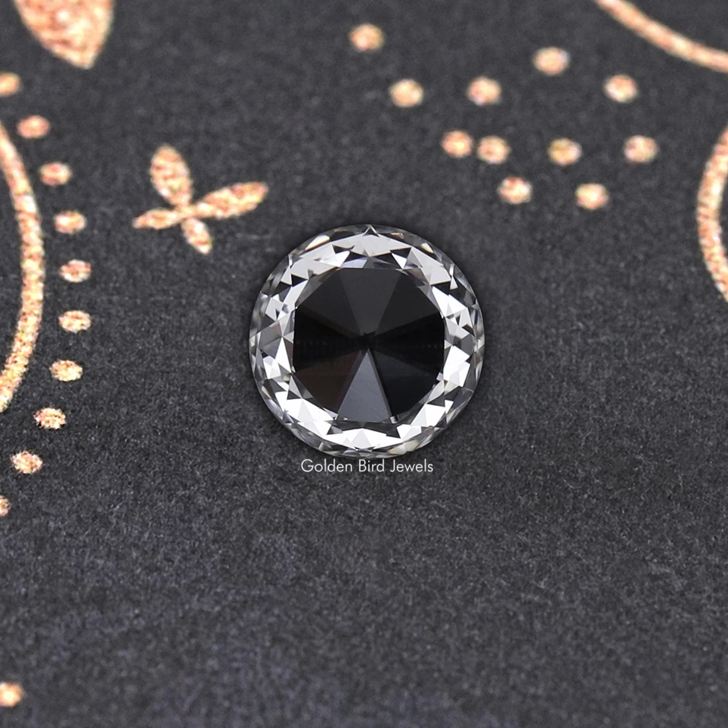 Rose Cut Round Lab Grown Diamond