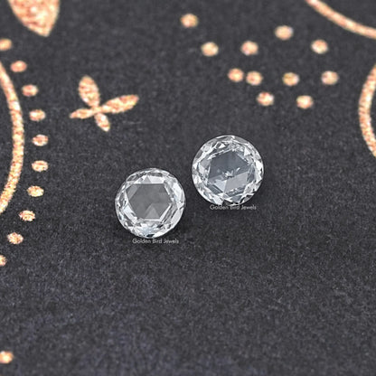 View Of Rose Cut Round Lab Grown Loose Diamond
