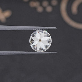 3,28 CT alter europäischer Schliff, runder, lockerer Moissanit