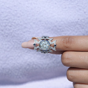 View of moissanite Wedding  Ring for Women
