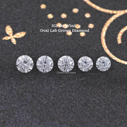 IGI Certified Round Cut Lab Loose Diamond