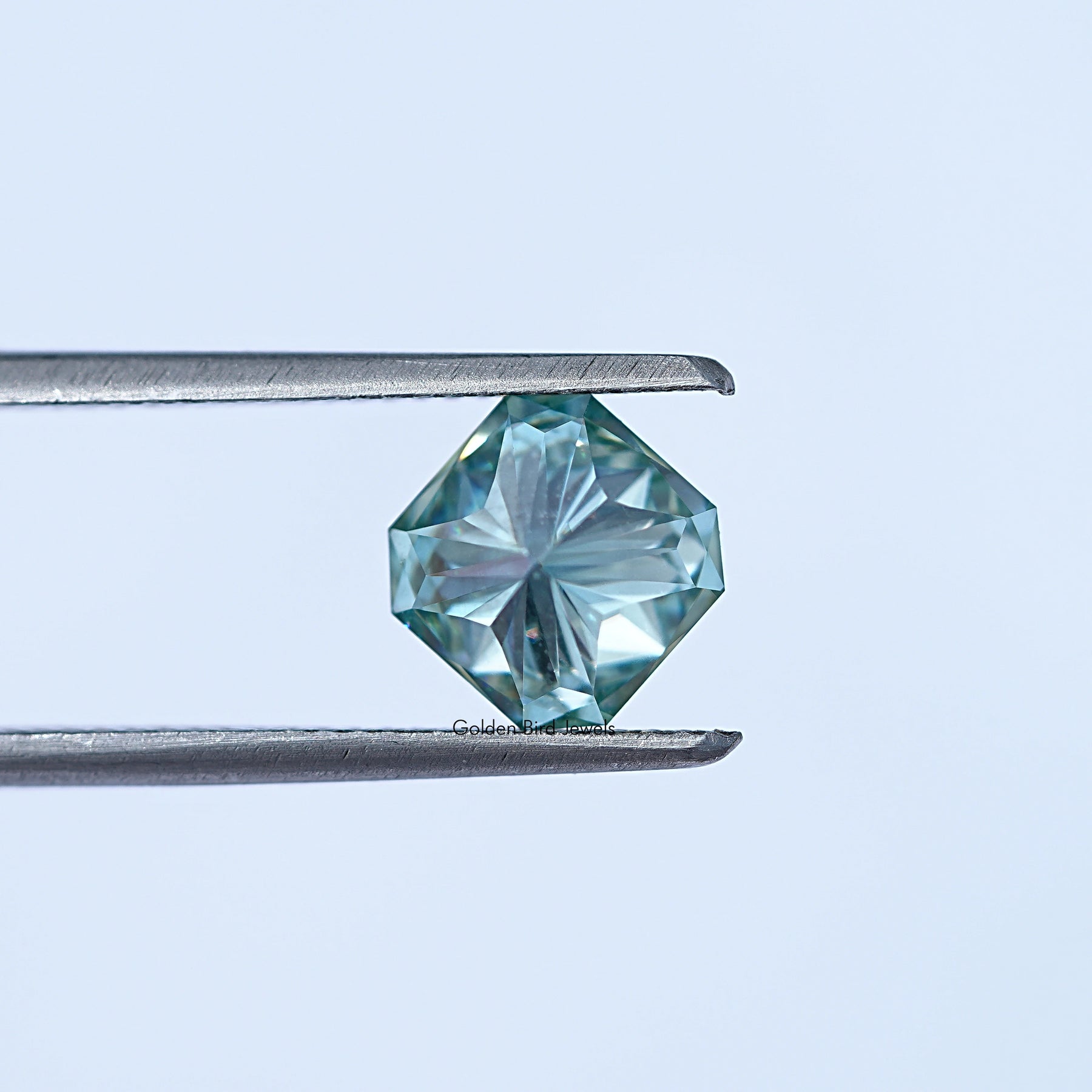 [Square Radiant Cut Loose Moissanite]-[Golden Bird Jewels]