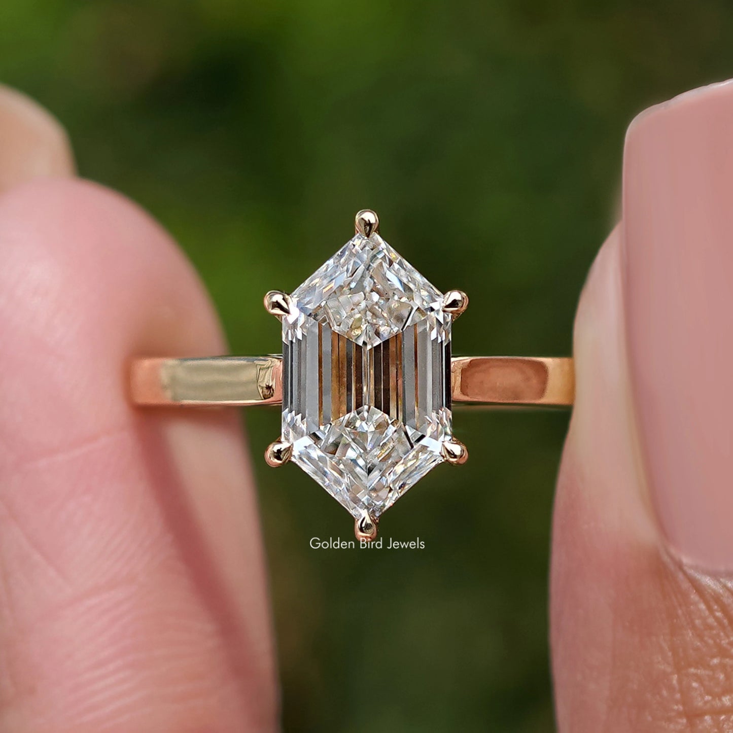 Niederländischer Marquise-Schliff Labordiamantring