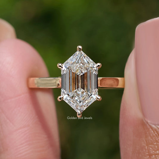 Niederländischer Marquise-Schliff Labordiamantring