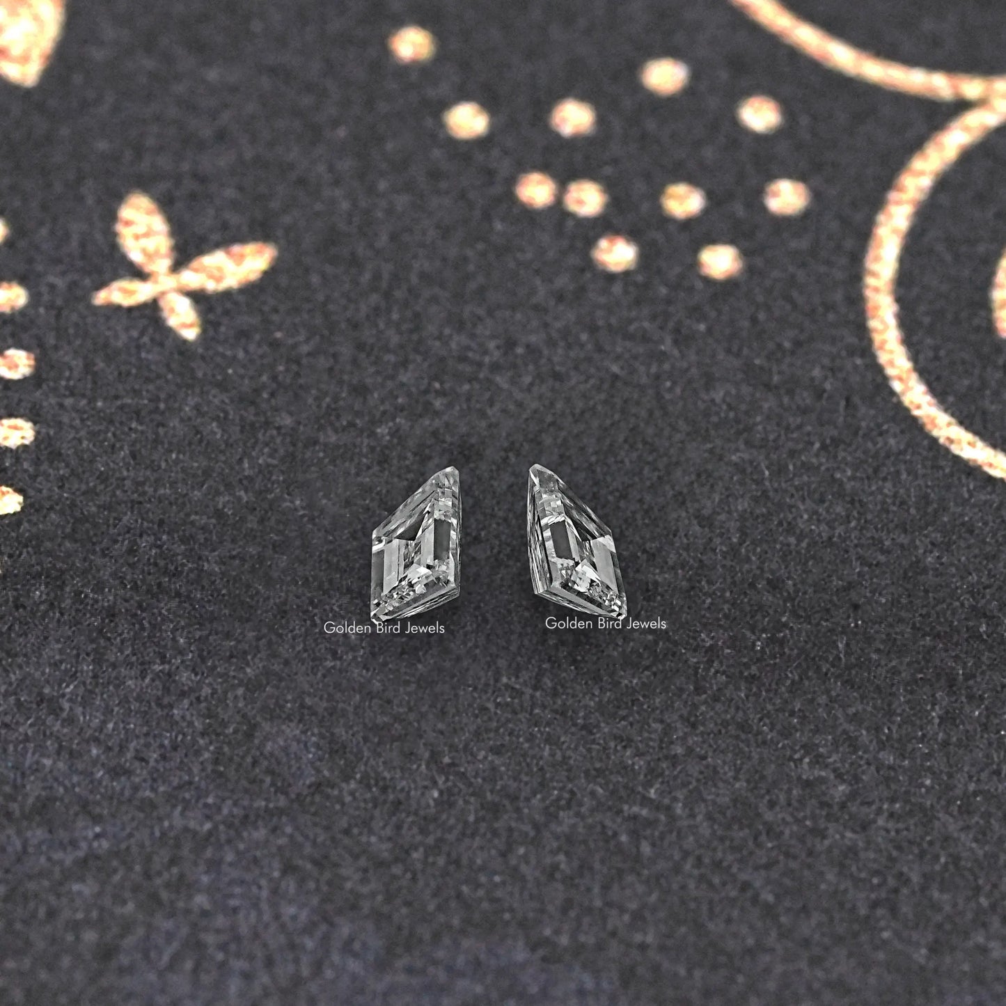Step Cut Trapezoid Lab Diamond Matching Pair