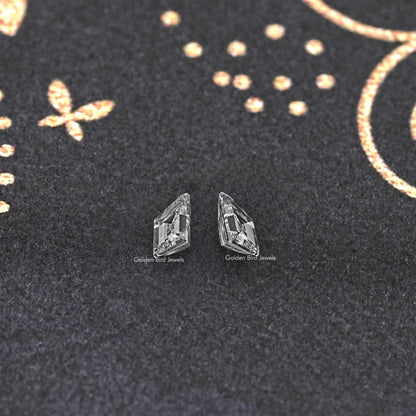Step Cut Trapezoid Lab Diamond Matching Pair