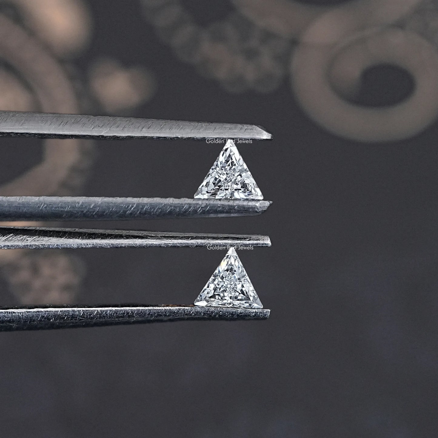 Step Cut Triangle Lab Grown Diamond