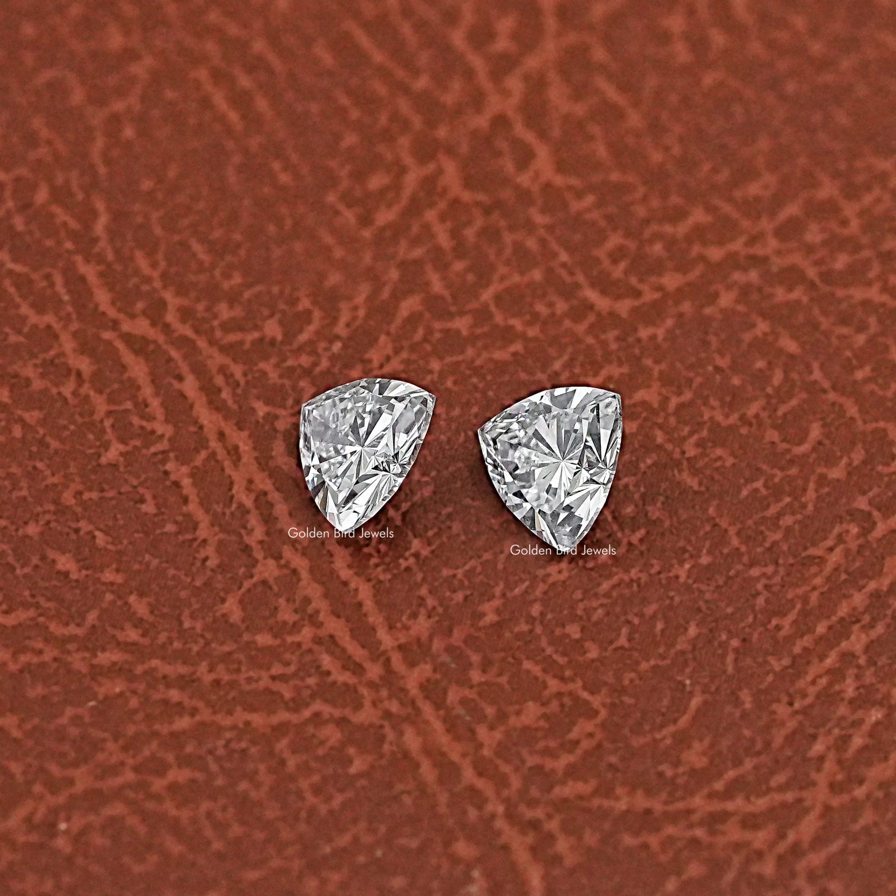 Loose Trillion Cut  Lab Grown Diamond Pair