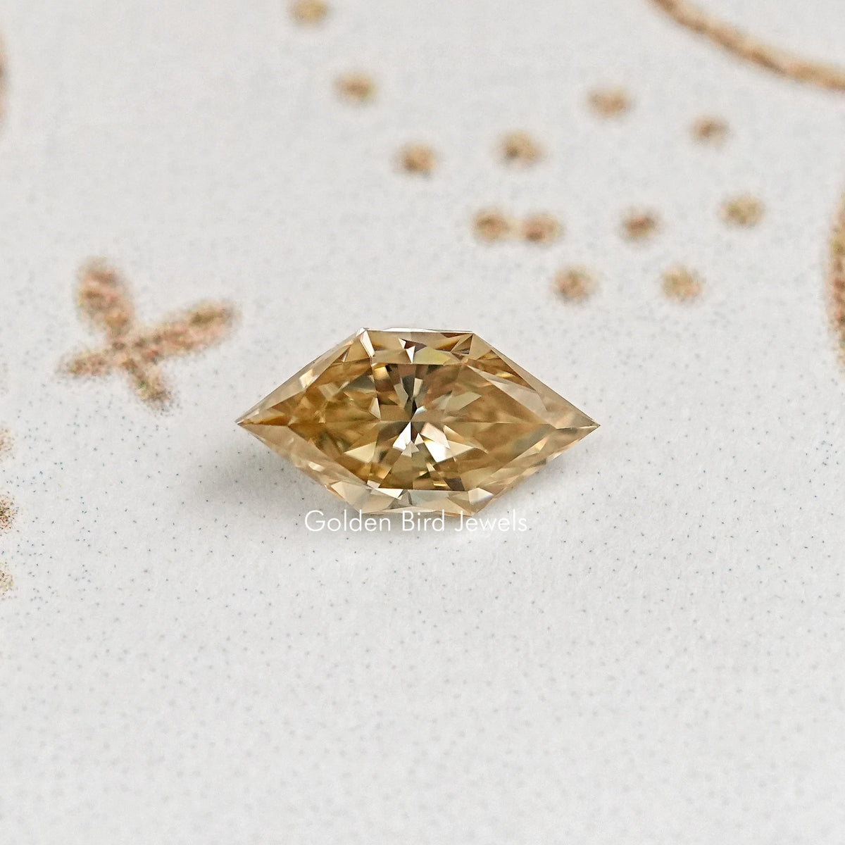 Dutch Marquise Cut Moissanite Gemstone