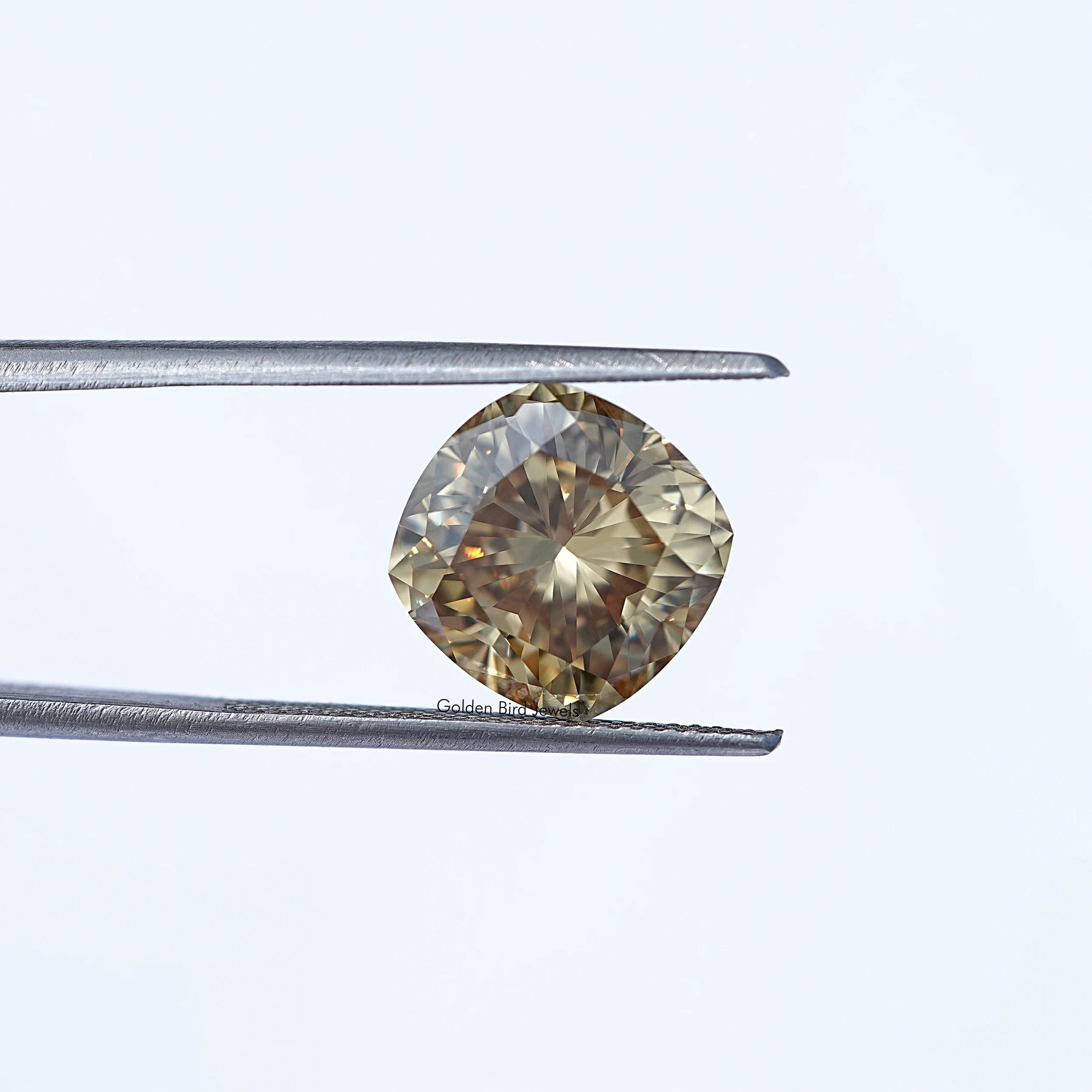 [Cushion Cut Loose Moissanite Stone]-[Golden Bird Jewels]