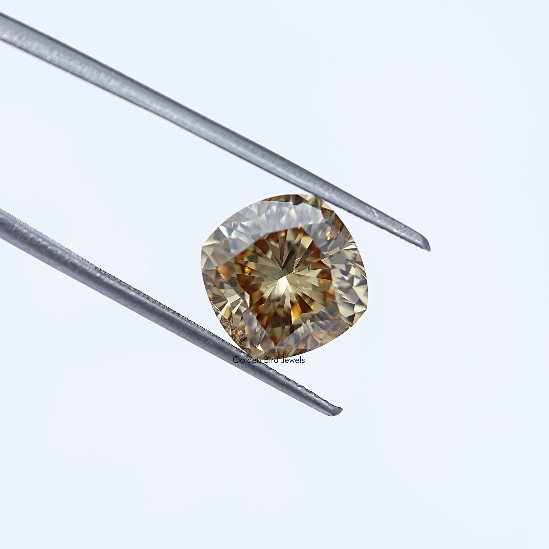 [Cushion Cut Loose Moissanite Stone]-[Golden Bird Jewels]