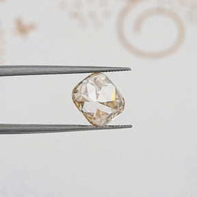 Yellow Old Mine Cushion Cut Loose Stone