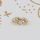 Yellow Old Mine Moval Loose Moissanite