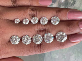 GIA Certified Round Cut Loose Lab Diamond