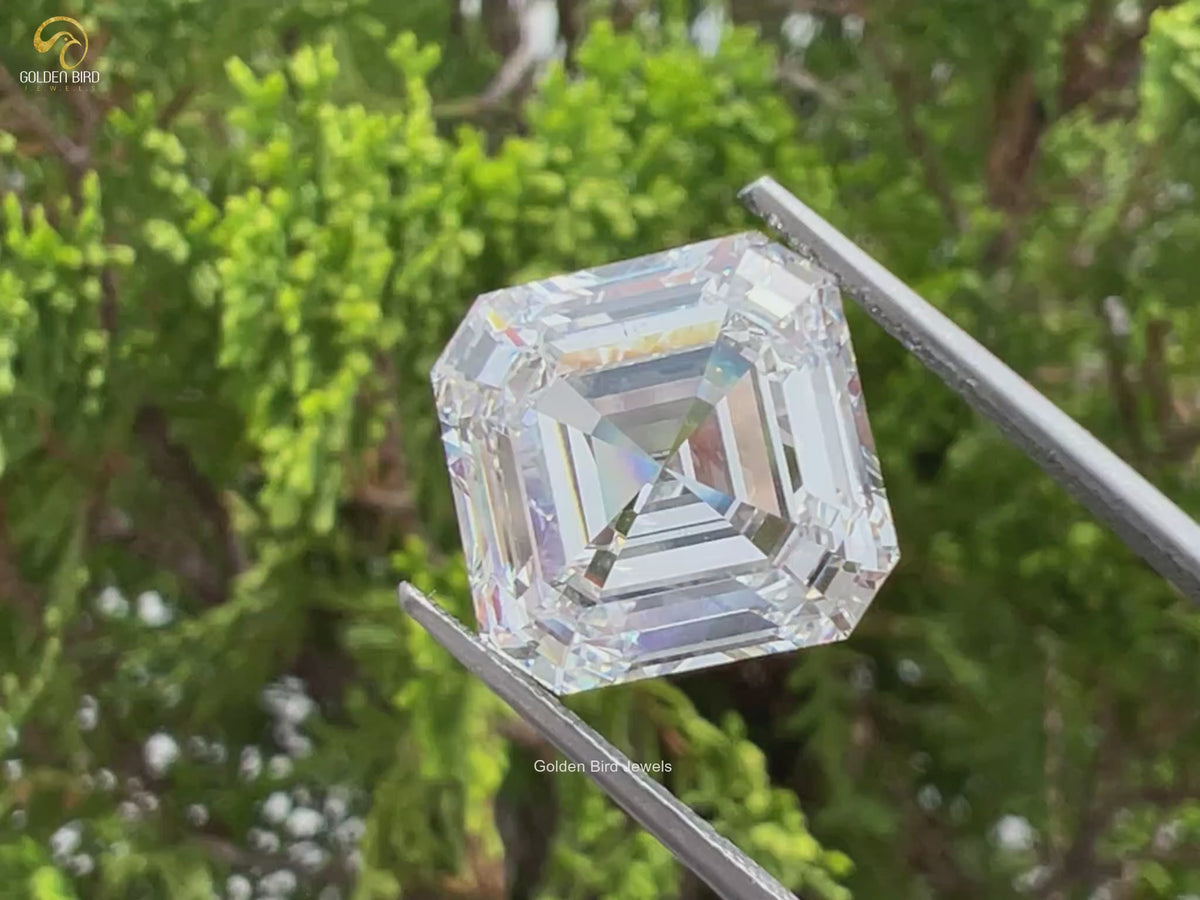 IGI Certified Asscher Cut Loose Lab Diamond
