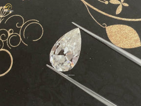 Old Mine Birnenschliff 1,91 Karat Moissanit lose