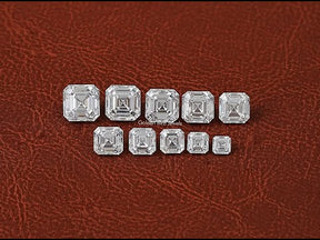 Asscher Cut Lab Grown Loose Diamond