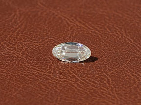 Old Mine Moval Cut Loose Moissanite