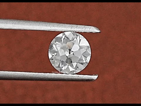 Old European Round Cut Lab Diamond