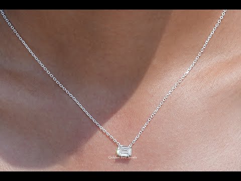 [YouTube Video Of Lab Diamond Solitaire Pendant]-[Golden Bird Jewels]