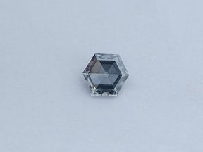 Rose Cut Hexagon Moissanite Loose Stone