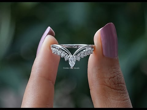 [YouTube Video Of Pear Shaped Wedding Band]-[Golden Bird Jewels]