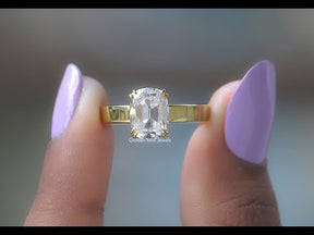 [YouTube Video Of Old Mine Cushion Cut Lab Grown Diamond Ring]-[Golden Bird Jewels]