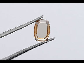 [YouTube Video Of Portrait Cut Cushion Loose Moissanite]-[Golden Bird Jewels]