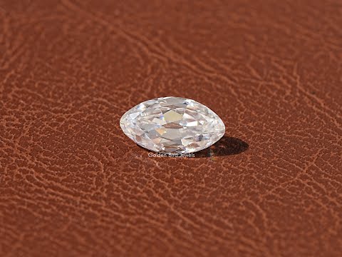 Near Colorless Old Mine Moval Loose Moissanite