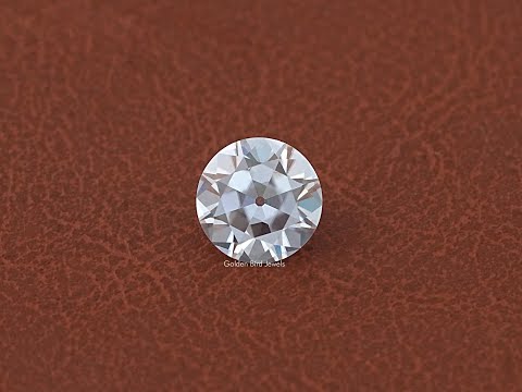 Old European Cut Round Loose Moissanite