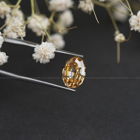 [Oval Cut Loose Moissanite Stone]-[Golden Bird Jewels]